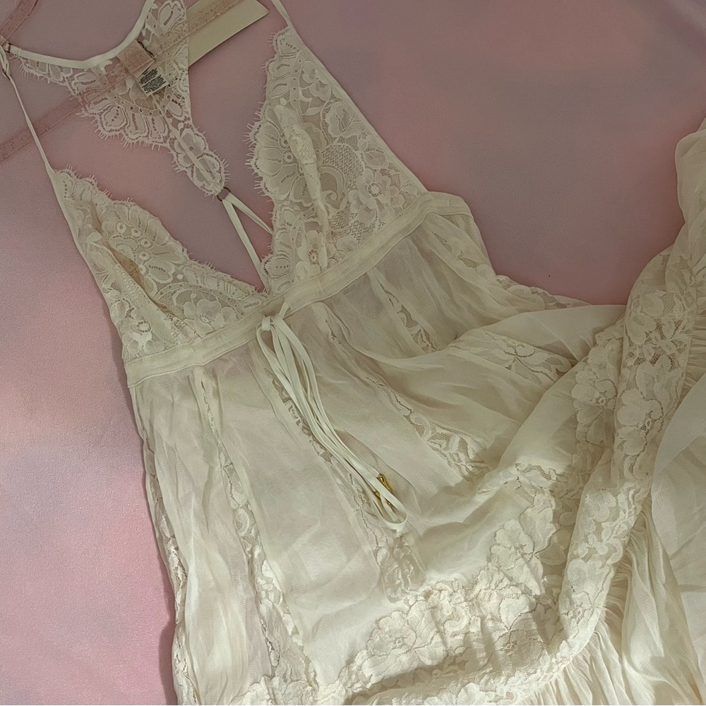 NWT revolve X we are HAH too far gone dress in white (walking on eggshells) M/L